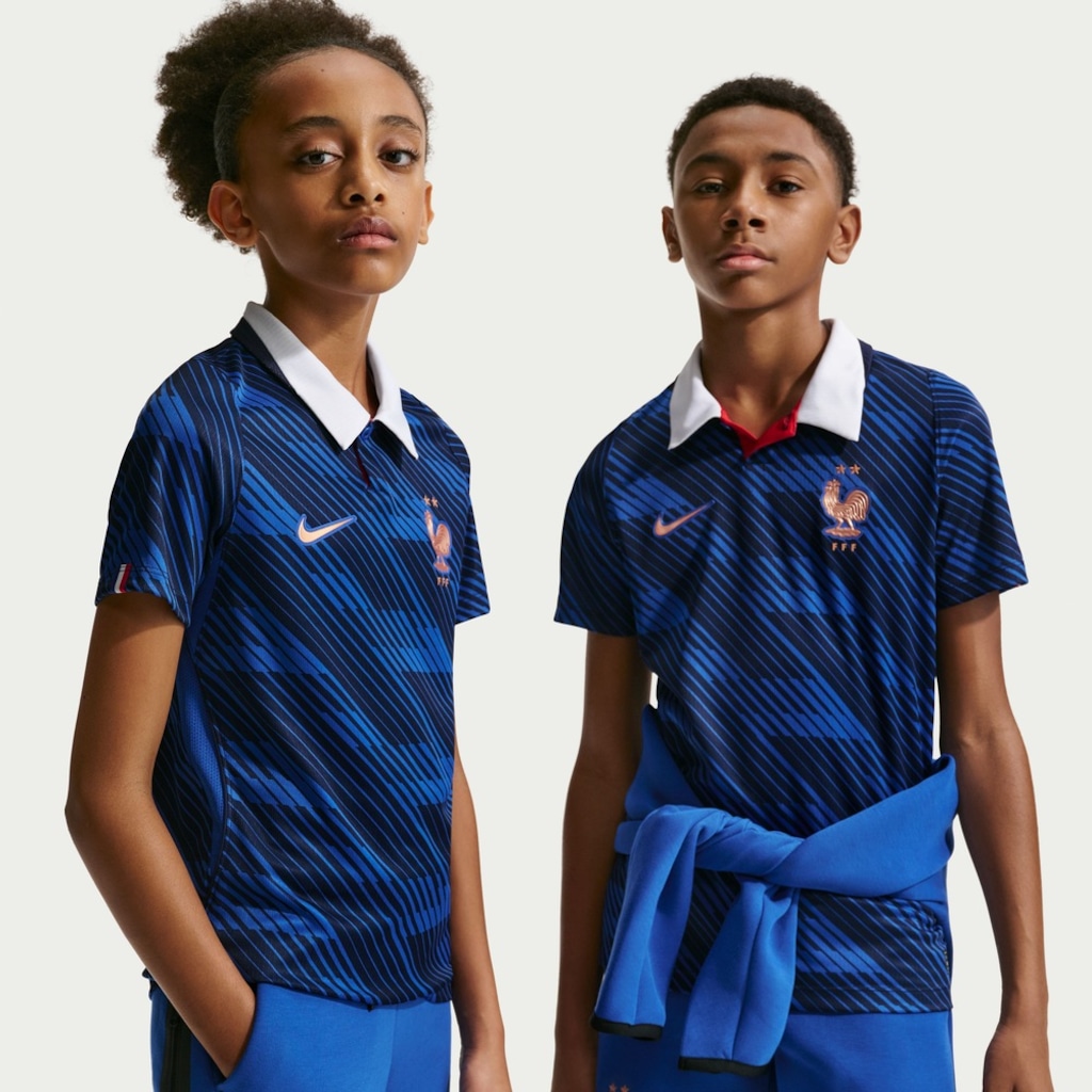 Camisa França I 2026/27 Nike Infantil