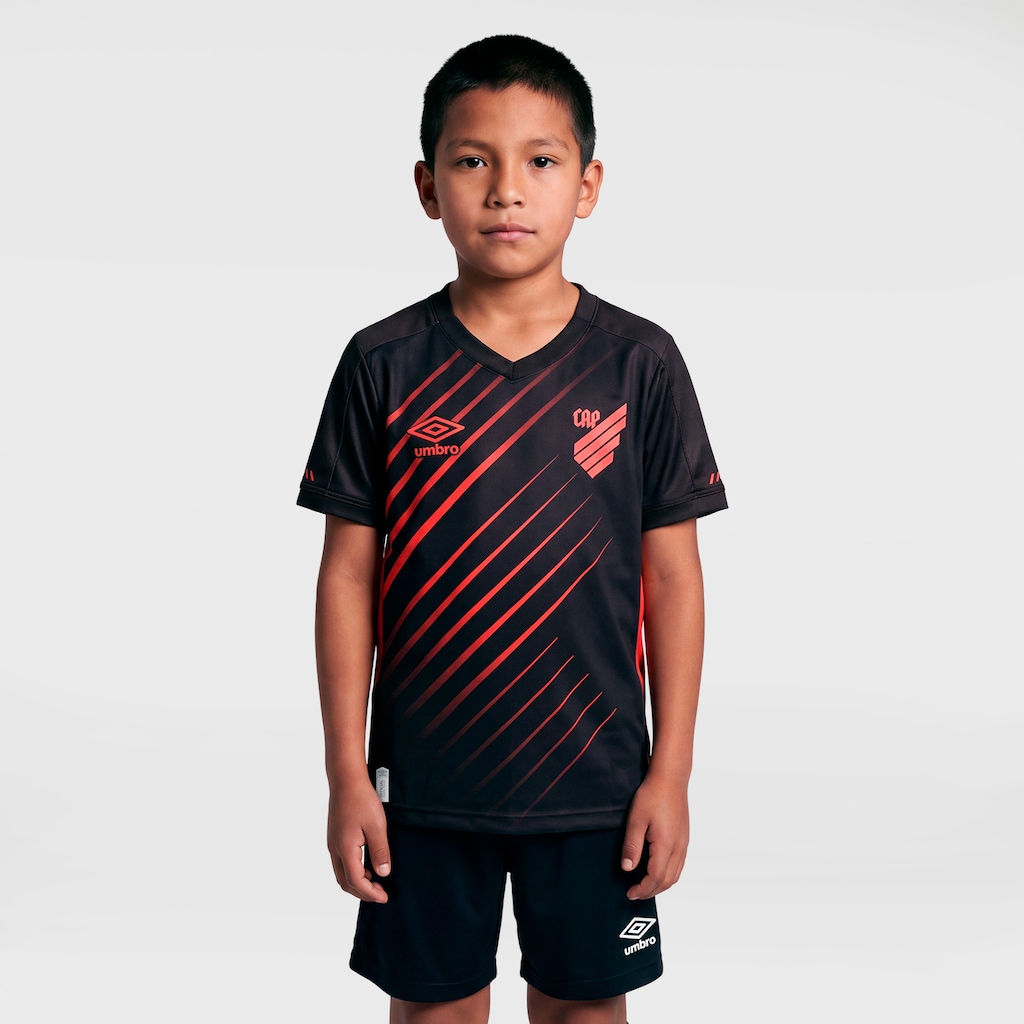 Imagem 1 do produto Camisa do Athletico PR III 2026/27 Umbro Infantil