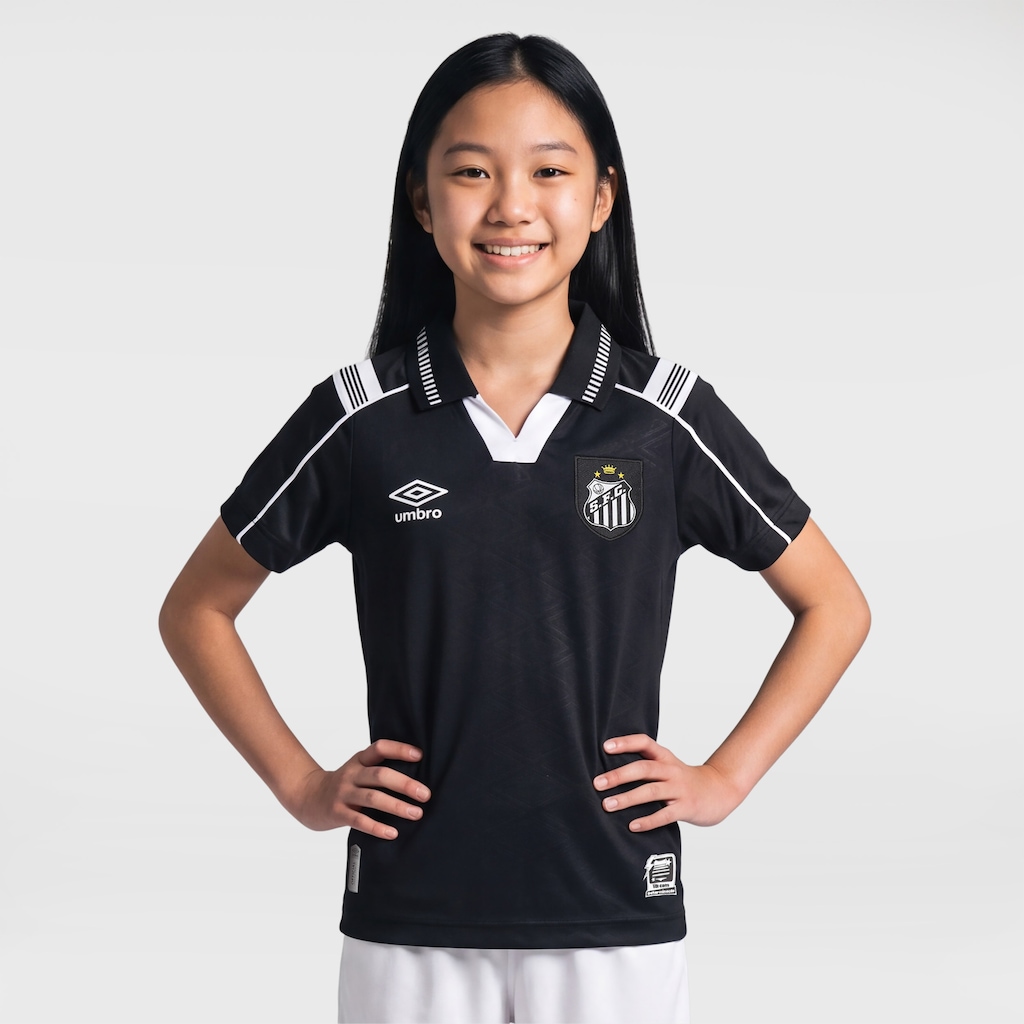 Imagem 4 do produto Camisa do Santos III 2026/27 Umbro Infantil