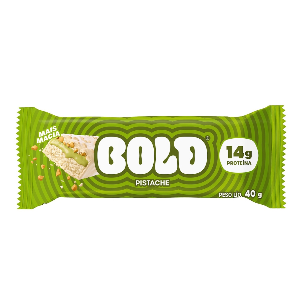 Barra de Proteína BOLD Pistache 40g