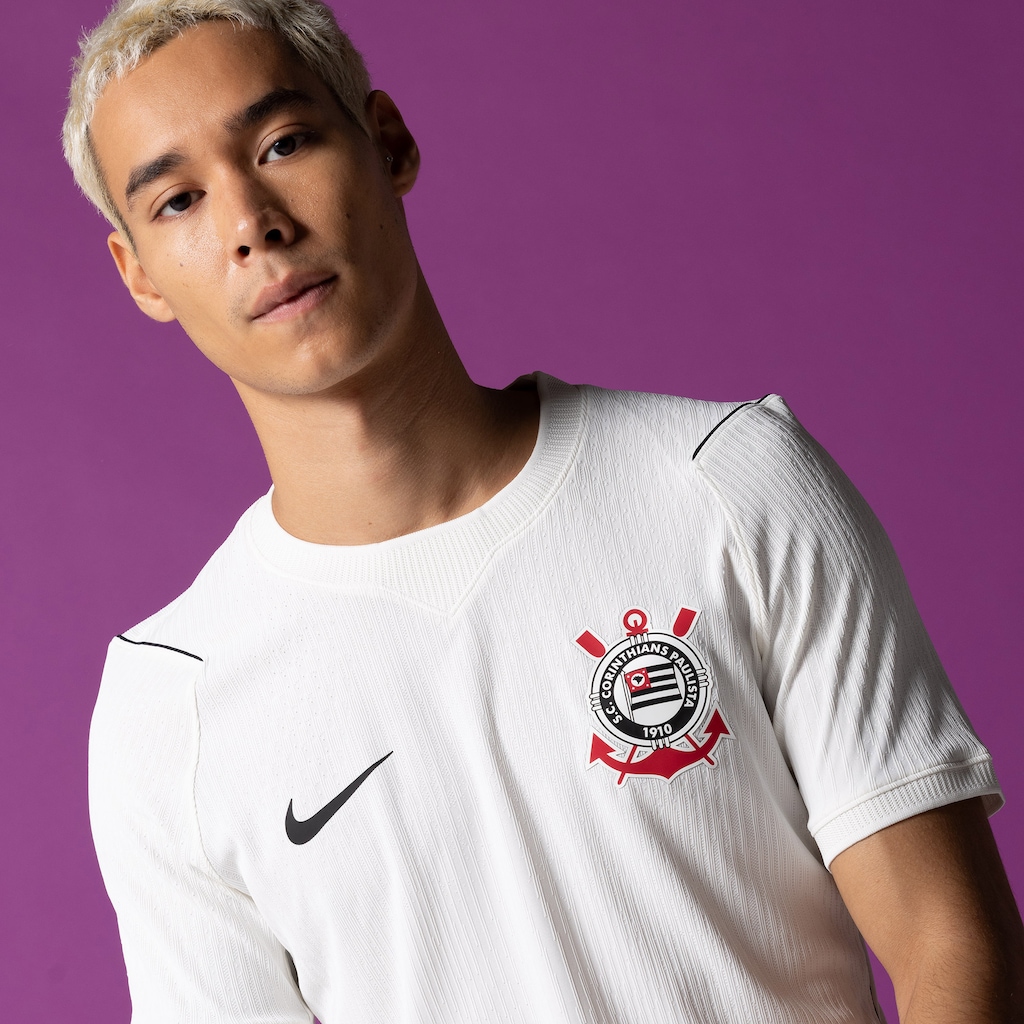 Camisa do Corinthians I 26 Jogador Masculina