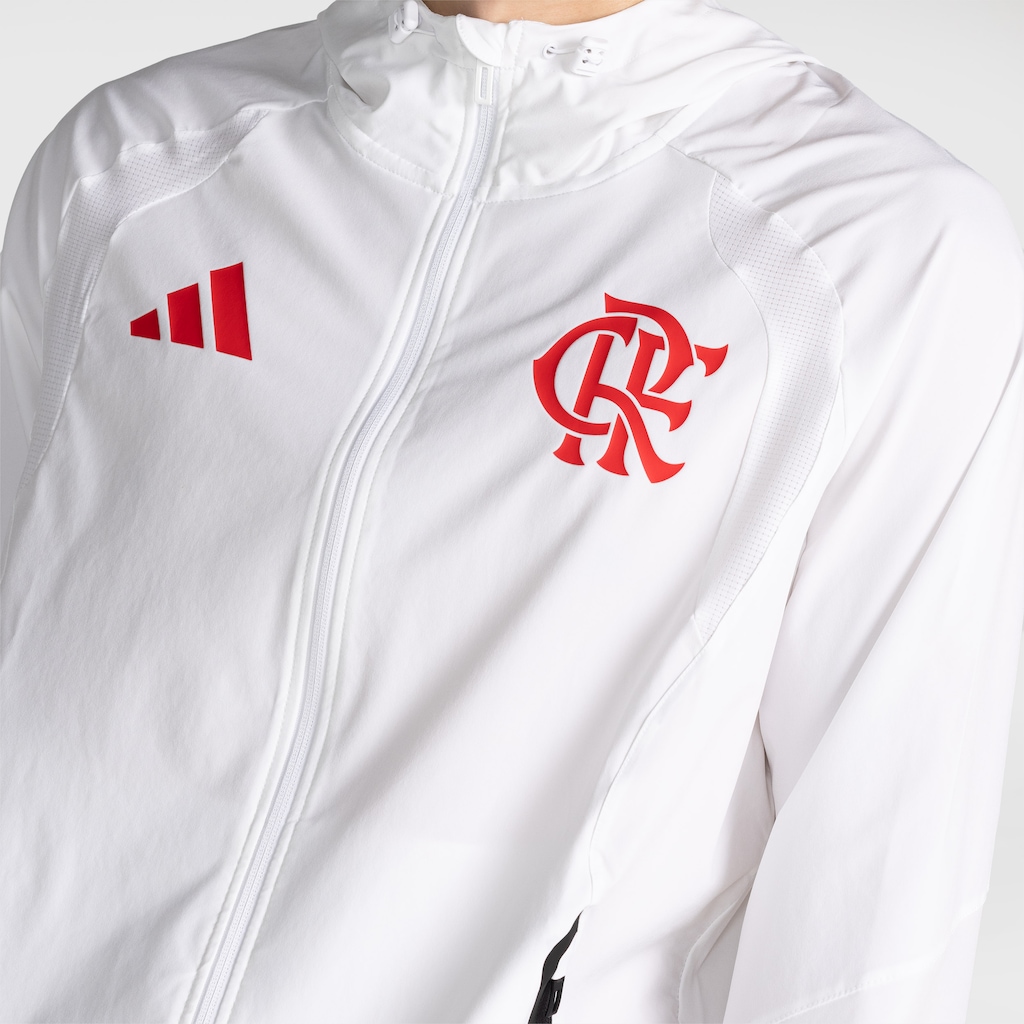 Imagem 4 do produto Jaqueta Corta Vento do Flamengo 2026 adidas TT Masculina
