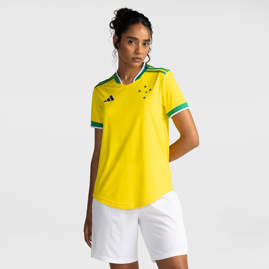 Camisa adidas Cruzeiro Brasil 26 Feminina