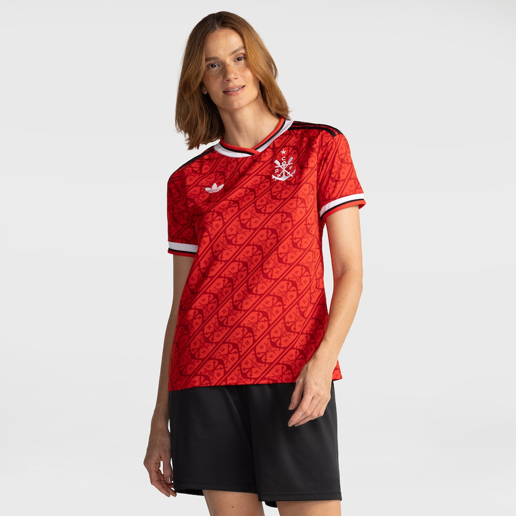 Imagem 1 do produto Camisa do Flamengo III 2026/27 adidas Torcedor Feminina
