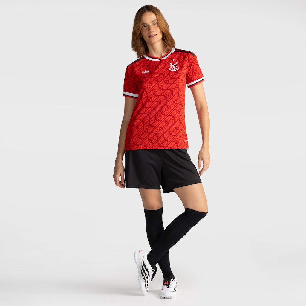 Imagem 3 do produto Camisa do Flamengo III 2026/27 adidas Torcedor Feminina