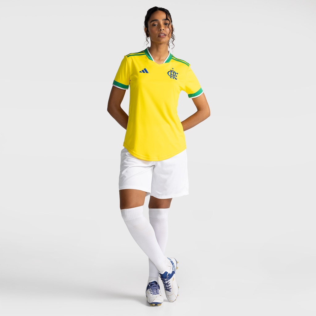 Imagem 3 do produto Camisa adidas Flamengo Brasil 26 Feminina