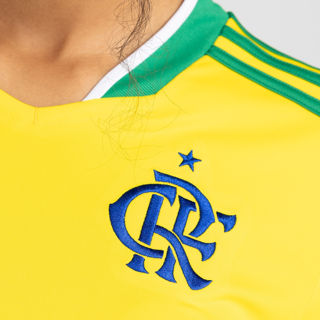 Imagem 4 do produto Camisa adidas Flamengo Brasil 26 Feminina