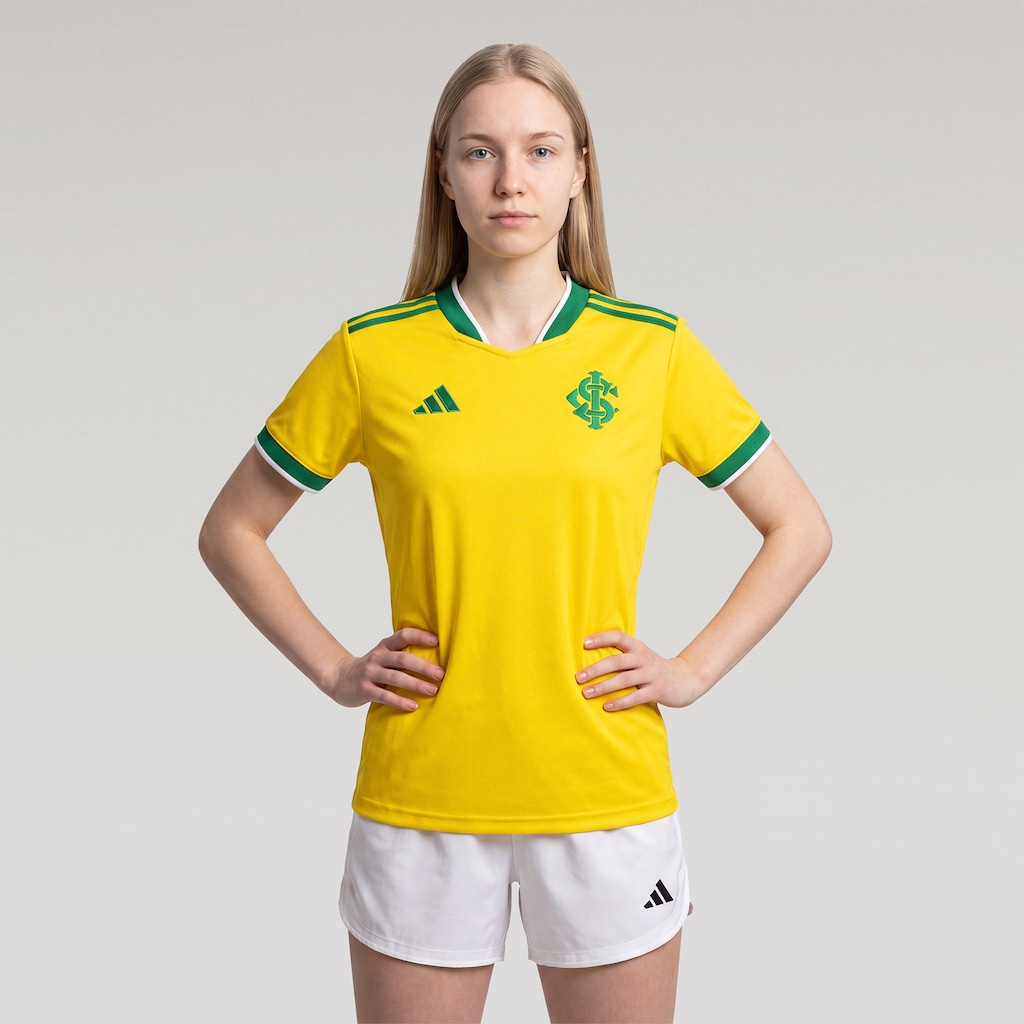 Camisa adidas Internacional Brasil 26 Feminina
