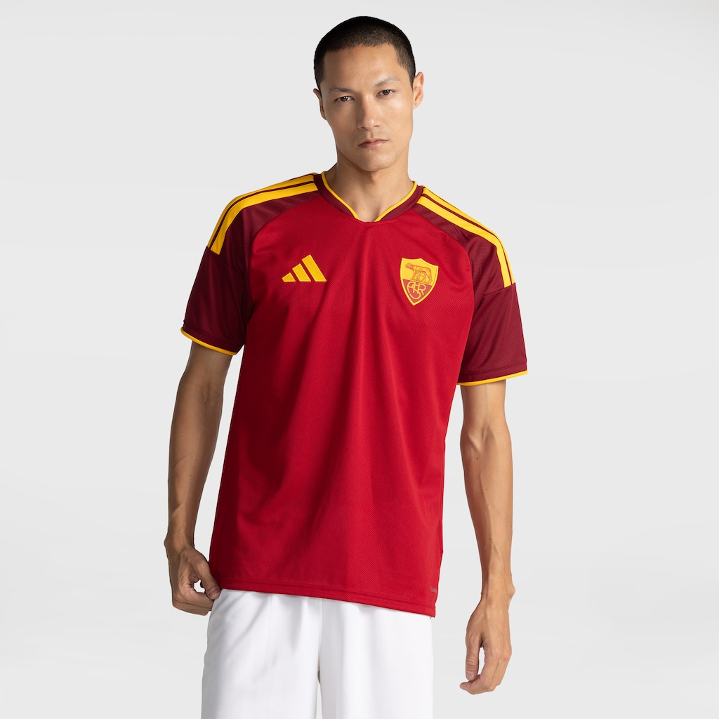 Imagem 1 do produto Camisa Roma I 2026 adidas Torcedor Masculina