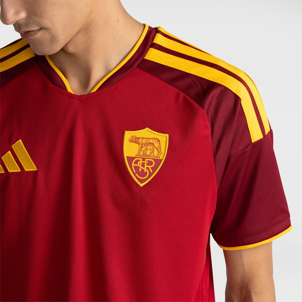 Imagem 4 do produto Camisa Roma I 2026 adidas Torcedor Masculina
