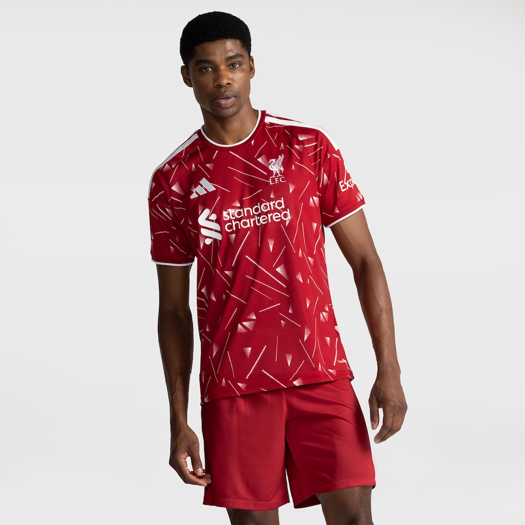 Camisa Liverpool I 2026 adidas Torcedor Masculina