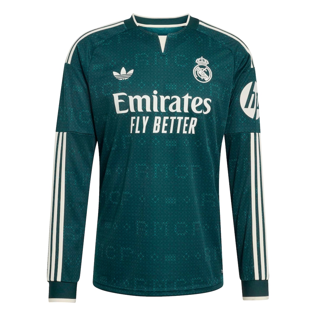 Imagem 4 do produto Camisa Manga Longa Real Madrid II 26/27 Torcedor Masculina