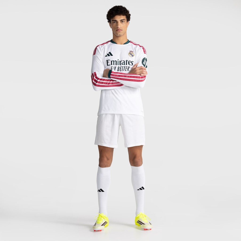 Imagem 3 do produto Camisa Manga Longa Real Madrid I 2026/27 adidas Torcedor Masculina