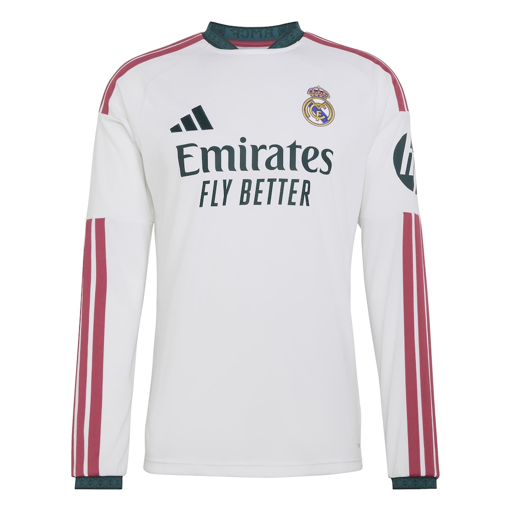 Camisa Manga Longa Real Madrid I 2026/27 adidas Torcedor Masculina