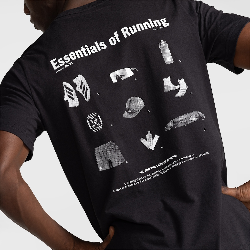 Imagem 5 do produto Camiseta adidas Corrida Grafica Masculina