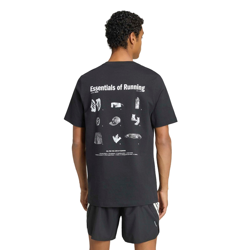 Imagem 2 do produto Camiseta adidas Corrida Grafica Masculina