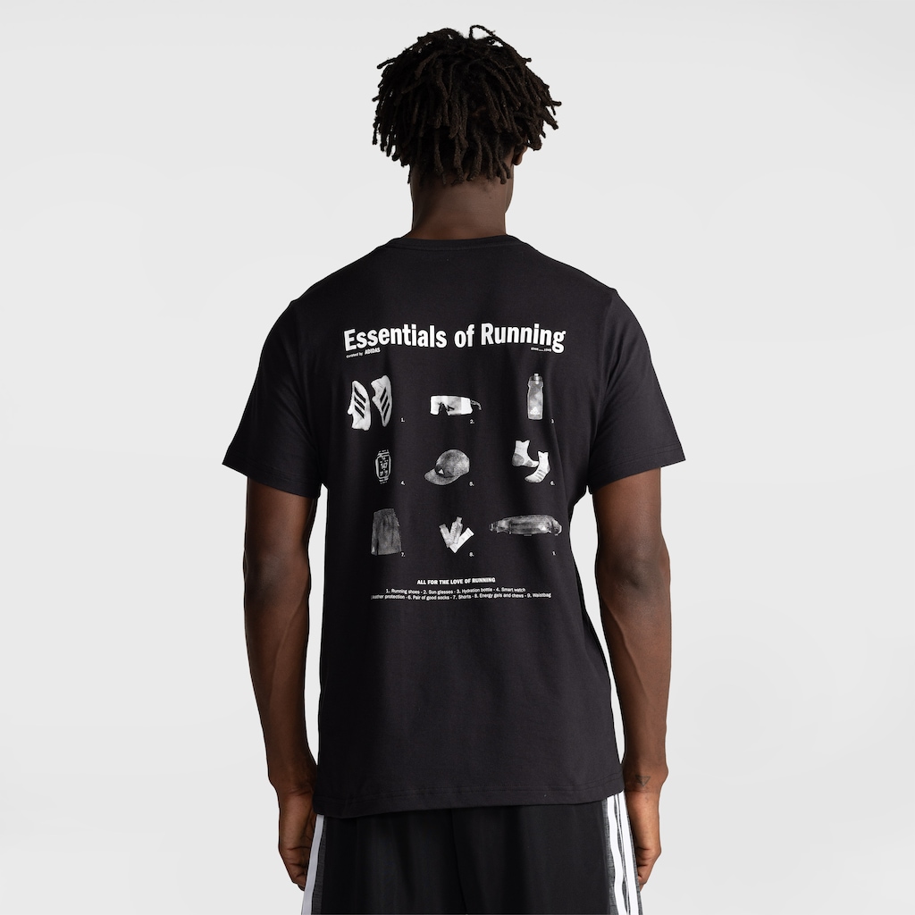 Imagem 2 do produto Camiseta adidas Corrida Grafica Masculina