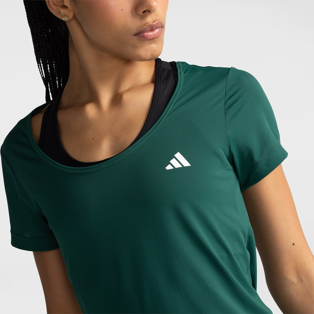 Imagem 4 do produto Camiseta Ess Polyamide Cutout adidas Feminino