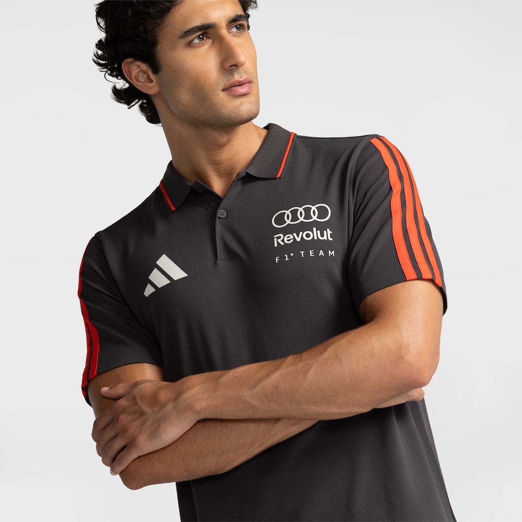 Imagem 4 do produto Camisa Polo adidas Audi Revolut DNA Manga Longa Masculina