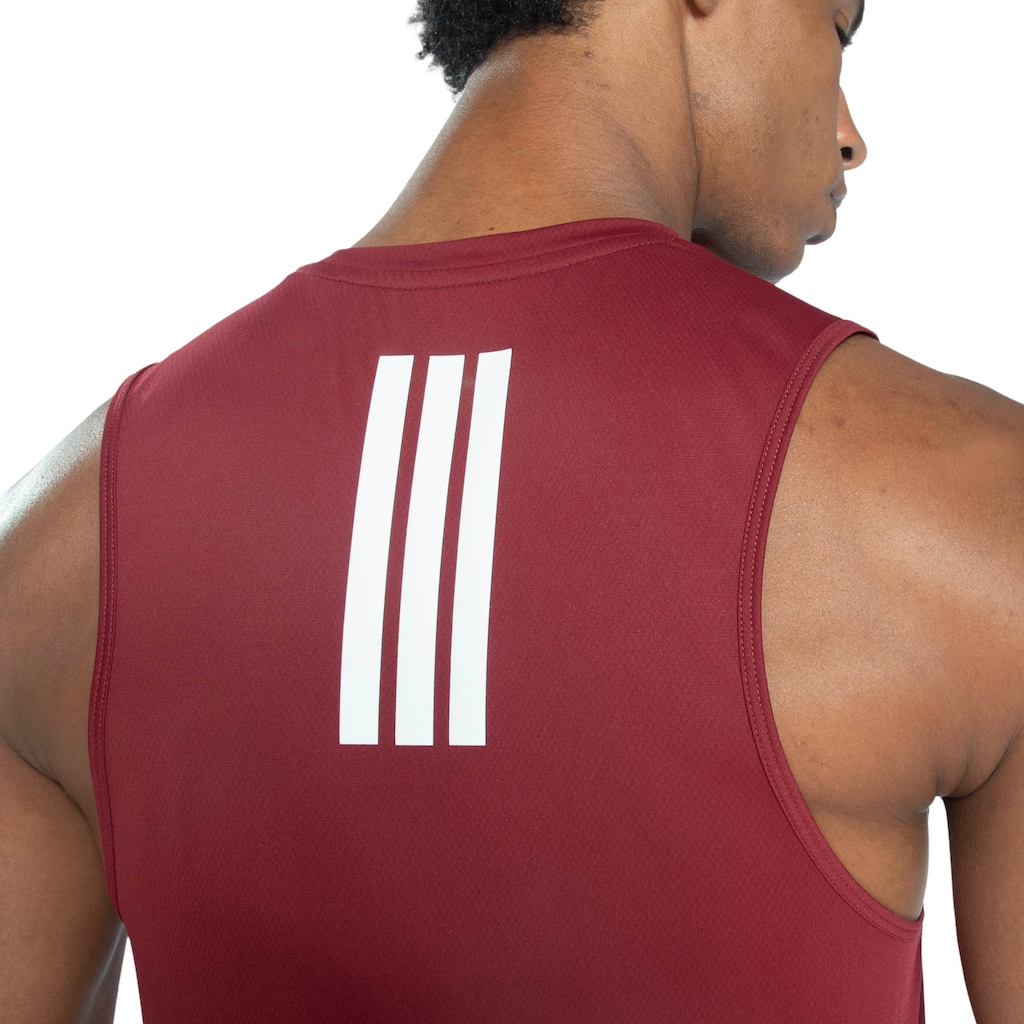 Camiseta Regata adidas Treino 3S Unissex - Foto 4