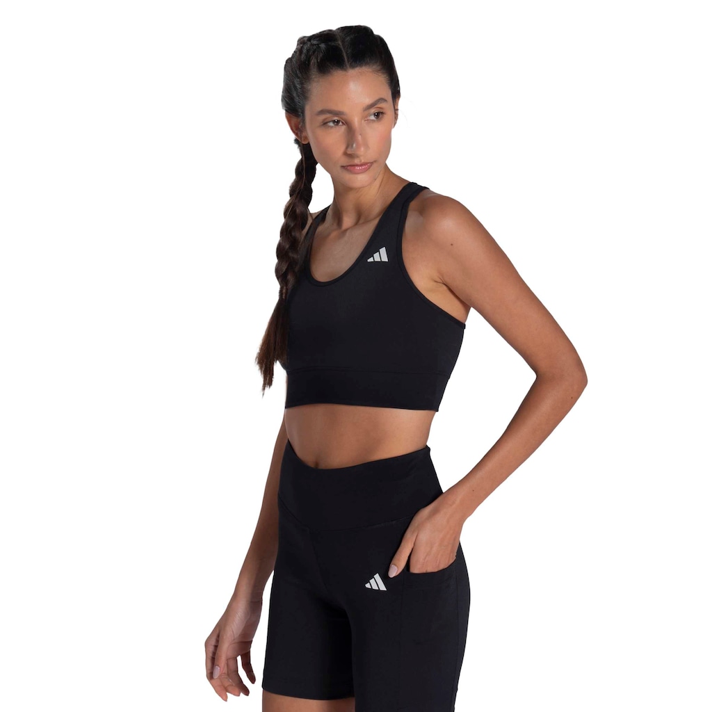 Imagem 2 do produto Top Fitness com Bojo adidas Suporte Médio Feminino