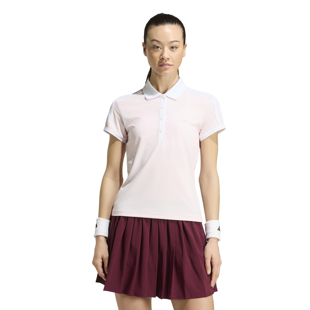 Camiseta Polo Heritage adidas Feminino