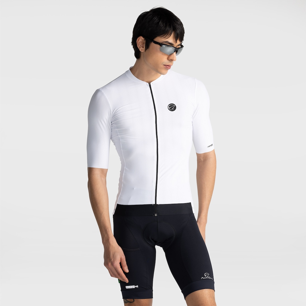 Camisa de Ciclismo Unissex Manga Curta Fiber 2 Mauro Ribeiro