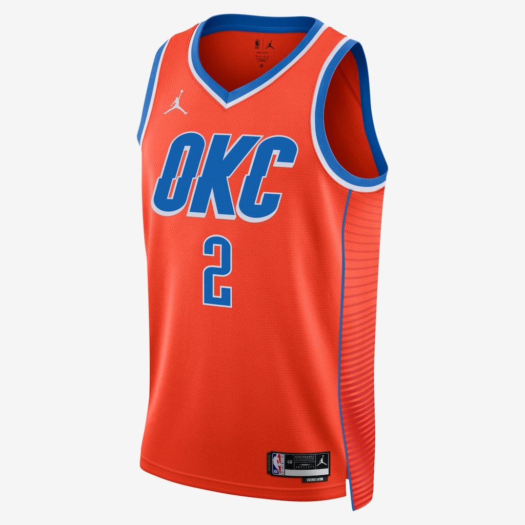 Imagem 1 do produto Camiseta Regata Nike NBA Shai Gilgeous-Alexander Oklahoma City Thunder Statement Edition Masculina