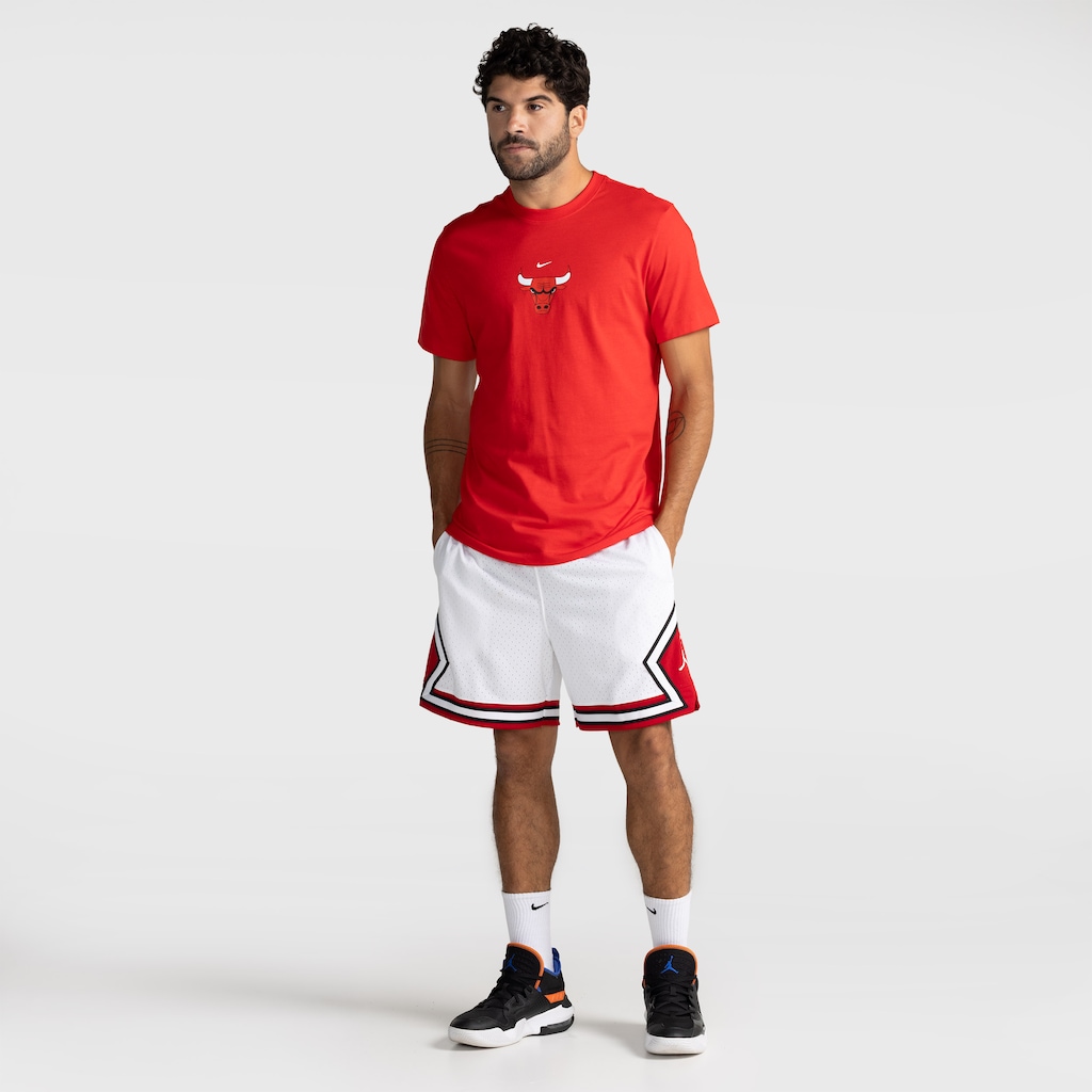 Imagem 3 do produto Camiseta Nike Chicago Bulls SS Logo Masculina