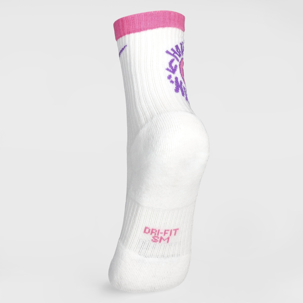 Imagem 4 do produto Kit 6 Pares Meia Cano Médio Nike Everday Infantil