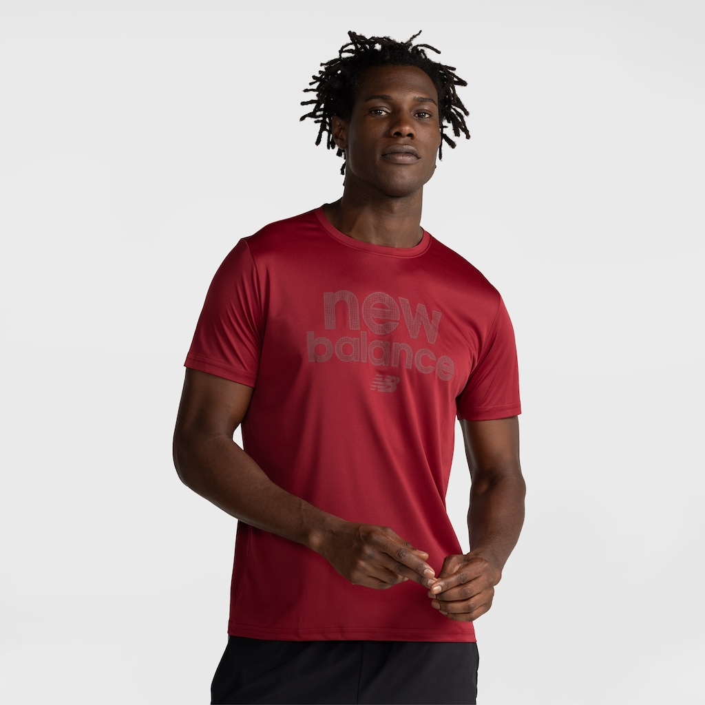 Camiseta New Balance Sport Graphic Masculina - Foto 1