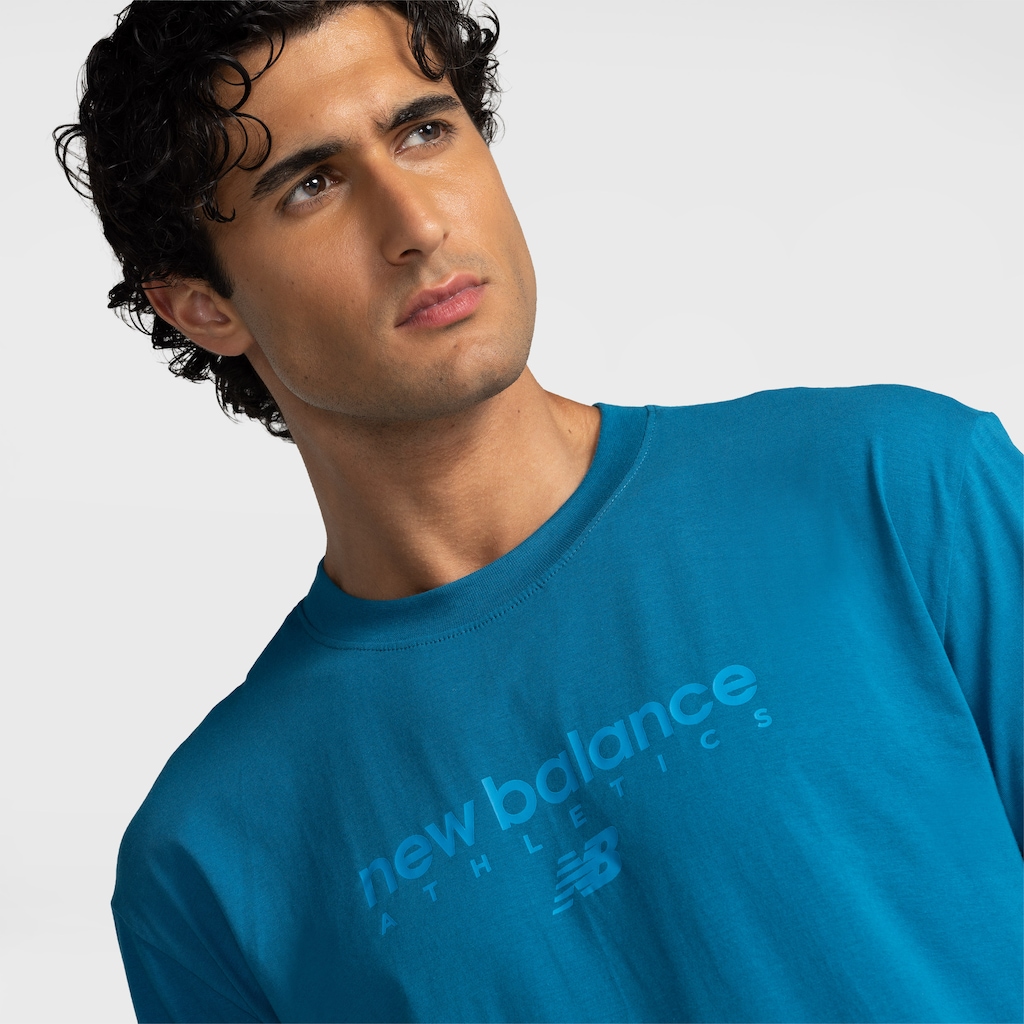 Imagem 4 do produto Camiseta New Balance Sport Linear Graphic Masculina