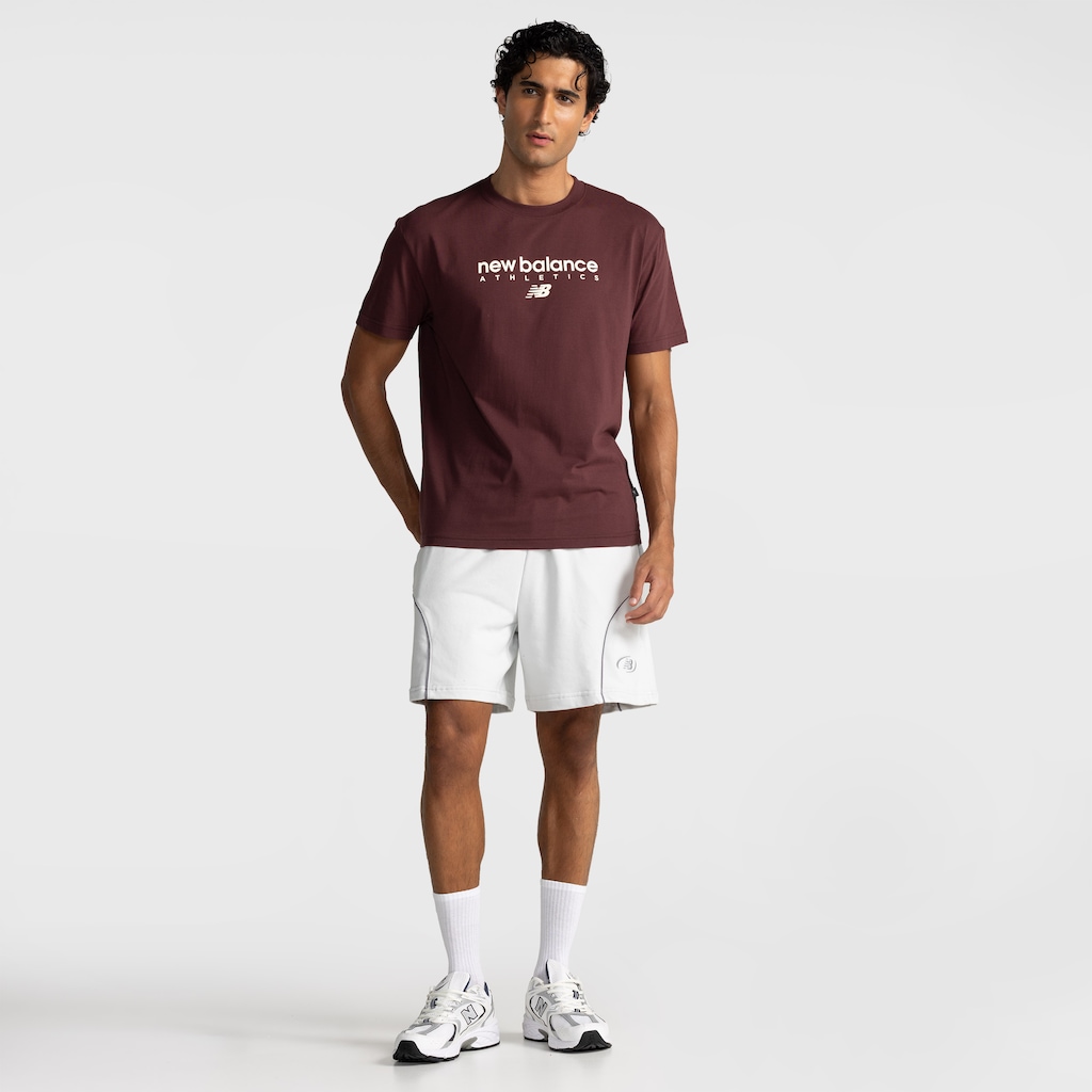 Camiseta New Balance Sport Linear Graphic Masculina - Foto 3