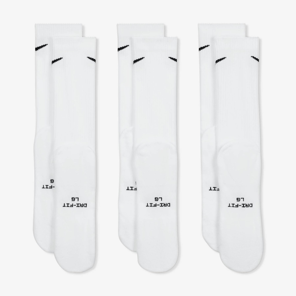 Imagem 2 do produto Kit Meia 3 pares Unissex Nike U Nk Ed Elvd Crw