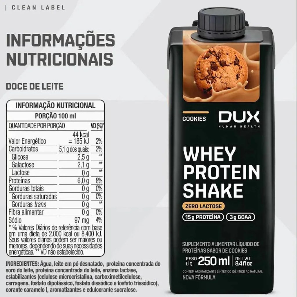 Imagem 2 do produto Shake Dux Nutrition Cookies