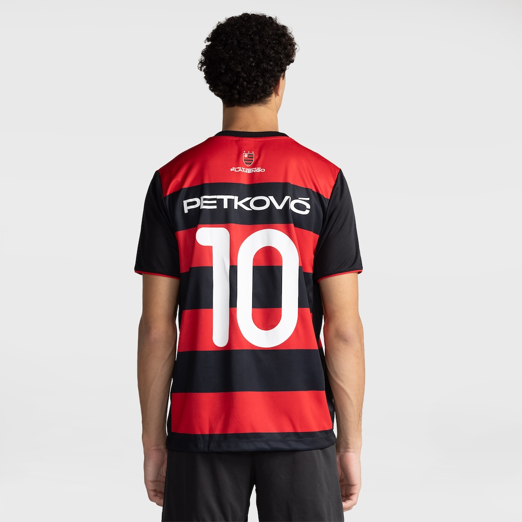Imagem 2 do produto Camisa do Flamengo Minuto 43 Braziline Petkovic Masculina