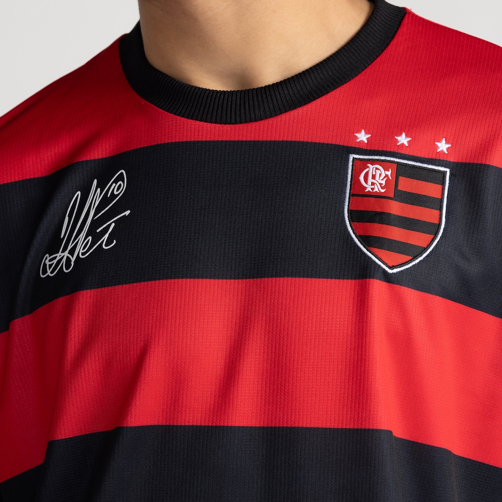 Imagem 4 do produto Camisa do Flamengo Minuto 43 Braziline Petkovic Masculina
