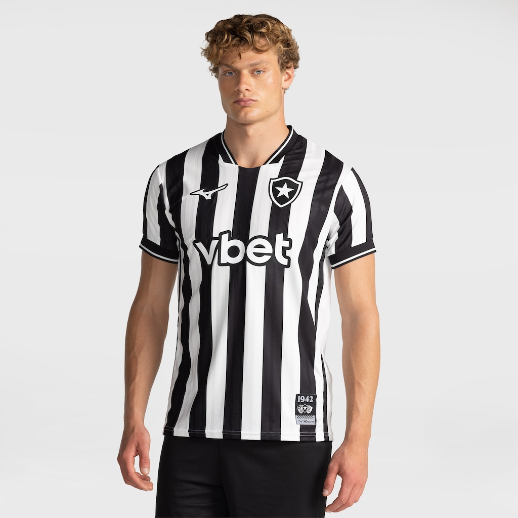 Imagem 1 do produto Camisa do Botafogo I 2026/27 Mizuno Masculina