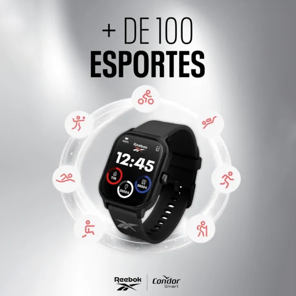 Imagem 4 do produto Monitor Cardíaco Reebok Cosmartraa 8p