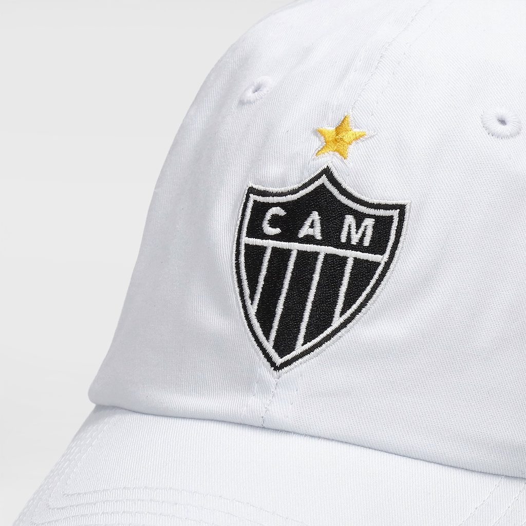 Imagem 3 do produto Boné do Atlético MG Unissex Bordado Super Cap Aba Curva