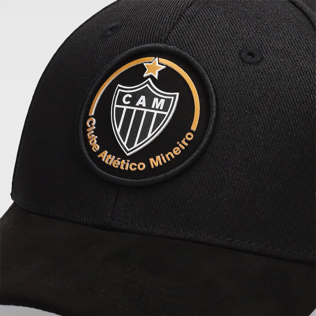 Imagem 3 do produto Boné Unissex do Atlético Mineiro Super Cap Silk Bordado Aba Curva