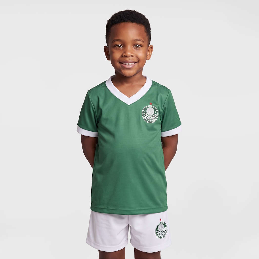 Imagem 1 do produto Kit Uniforme do Palmeiras Betel Line Infantil