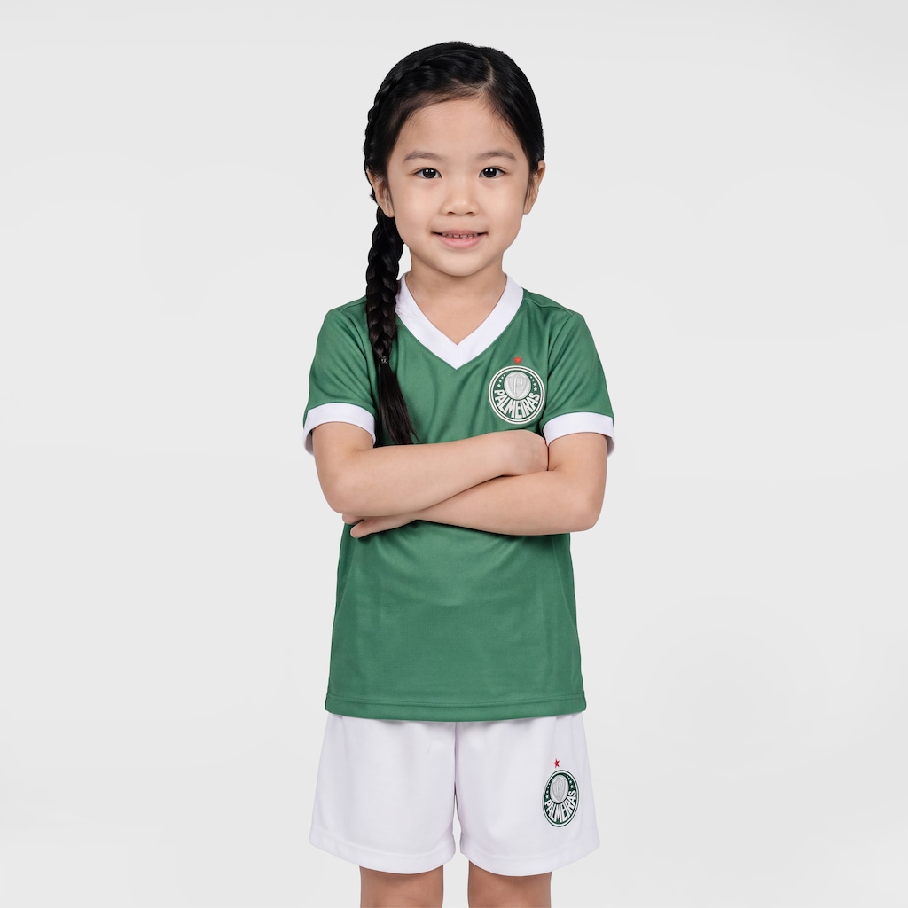 Imagem 4 do produto Kit Uniforme do Palmeiras Betel Line Infantil