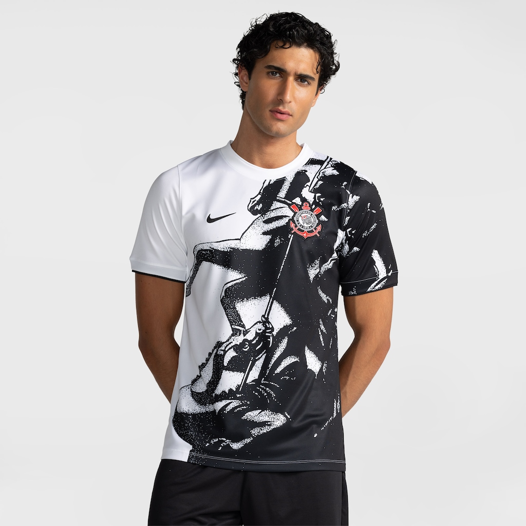 Imagem 1 do produto Camisa do Corinthians II 2026/27 Nike Pré-Jogo Masculina