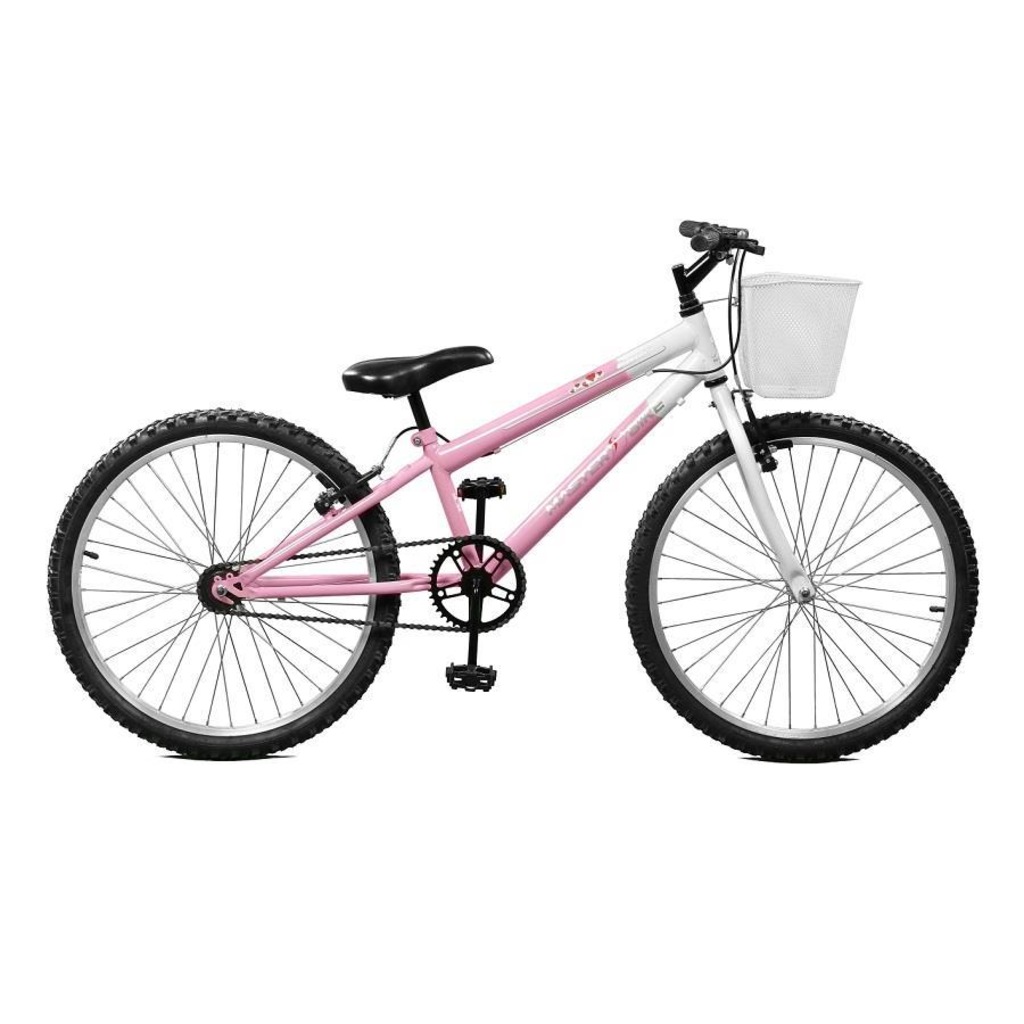 Bicicleta Master Bike Serena - Aro 24 - Freio V-Brake - Marcha Única - Feminina - Foto 1