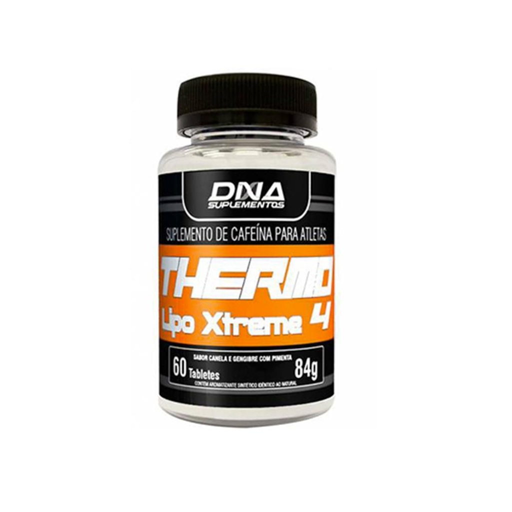 Termogênico DNA Thermo Lipo Xtreme 4 -  Sem Sabor - 60 Tabs - Foto 1