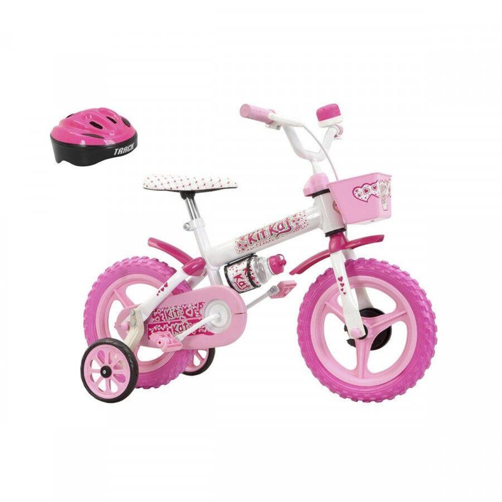 Bicicleta Track Bikes Kit Kat - Aro 12 - Infantil - Foto 1