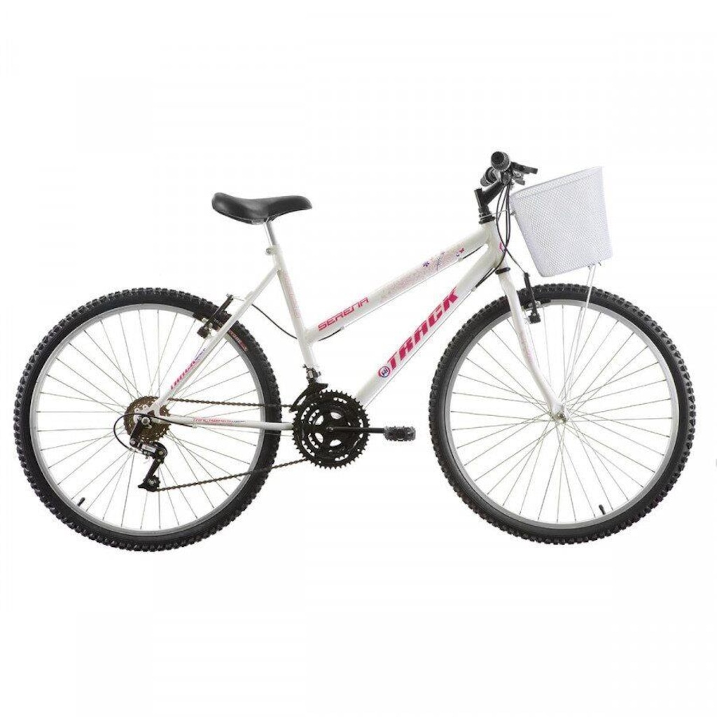 Bicicleta Track Bikes Serena - Aro 26 - Freio V-Brake Nylon - 18 Marchas - Feminina - Foto 1