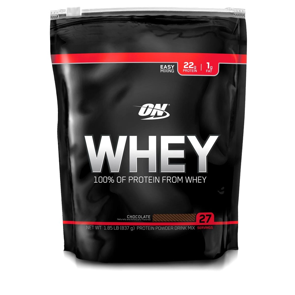 Whey Protein Optimum Nutrition ON 100% - Chocolate - 824g - Foto 1
