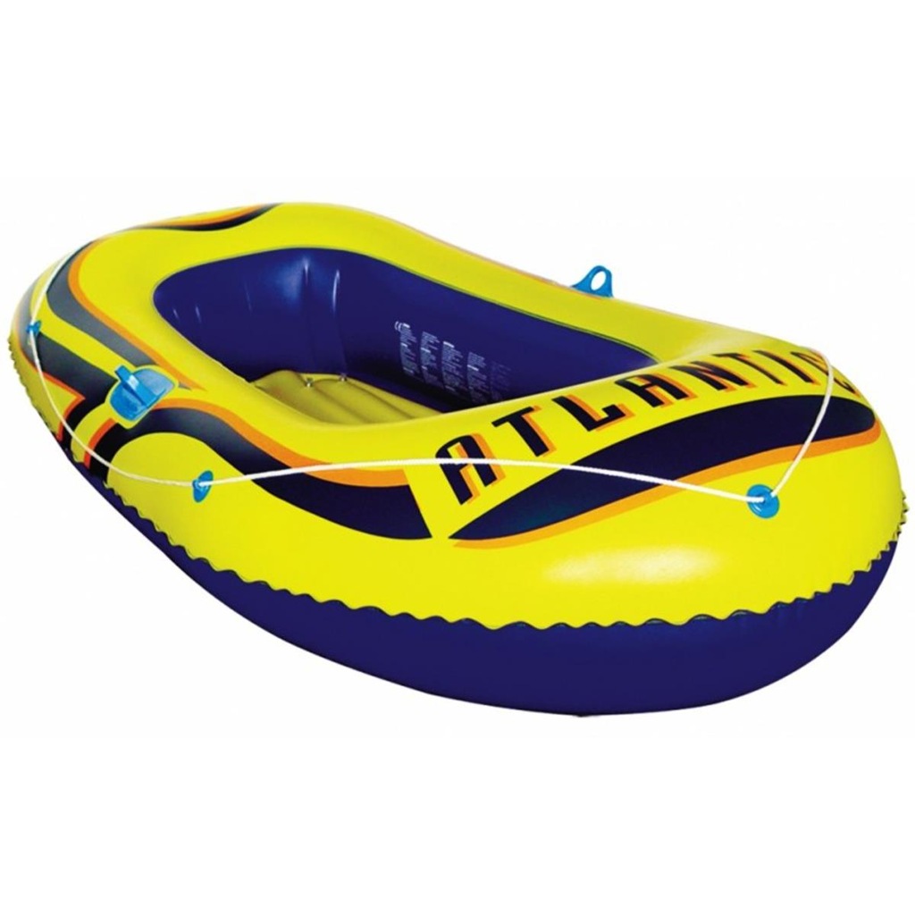 Bote Mor Atlantis Inflável com Remos e Inflador - Foto 1